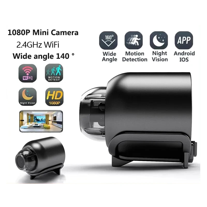 Caméra mini X5 1080p — Détection de mouvement